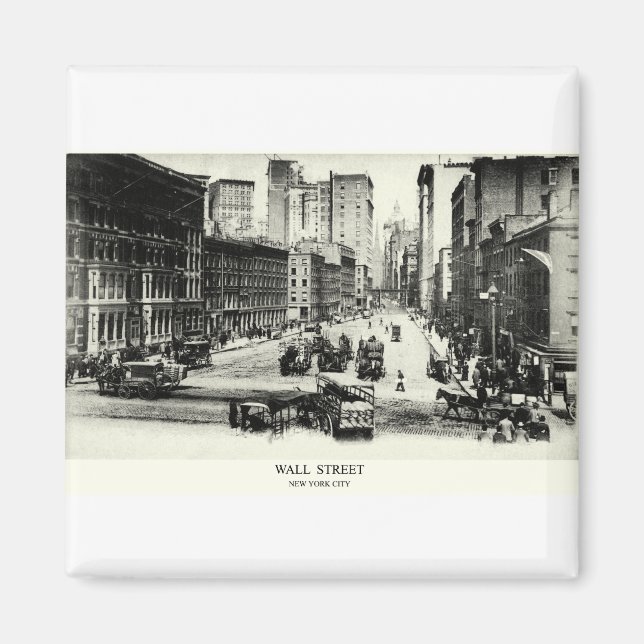 1900 Wall street Magnet (Framsidan)