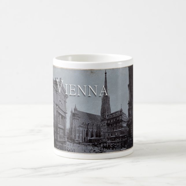 1900S VIENNA AUSTRIA POSTCARD COFFEE MUGG (Center)