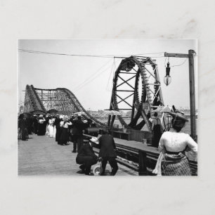 1901 Loop Roller Underlägg vykort