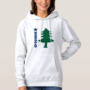 1901 Maine flaggaHoodie - Dirigo upplaga T Shirt