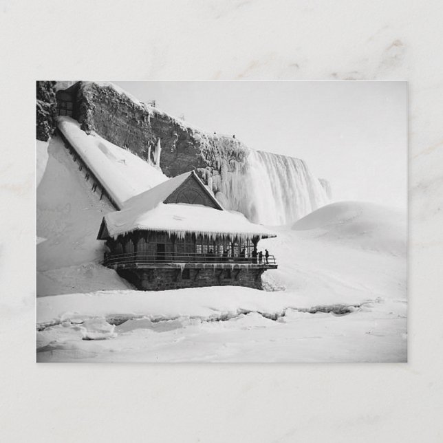 1901 Niagara Falls Postcard Vykort (Framsida)