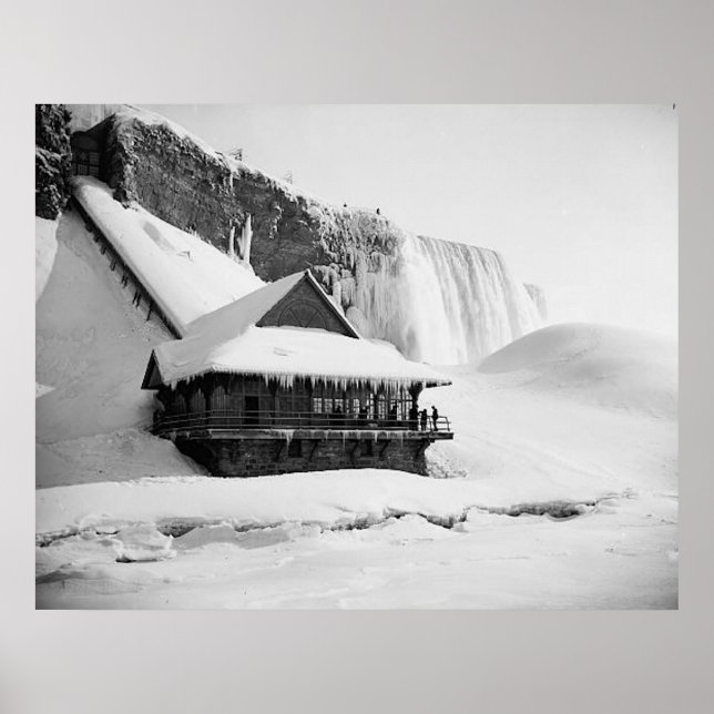 1901 Niagara Falls Skriv ut Poster (Framsidan)