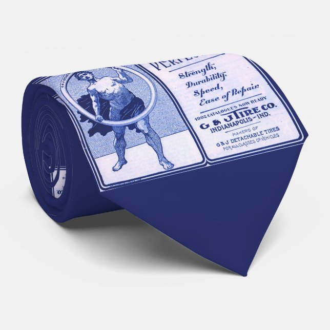 1902 G & J Däck och utskrift Slips (Rullad)