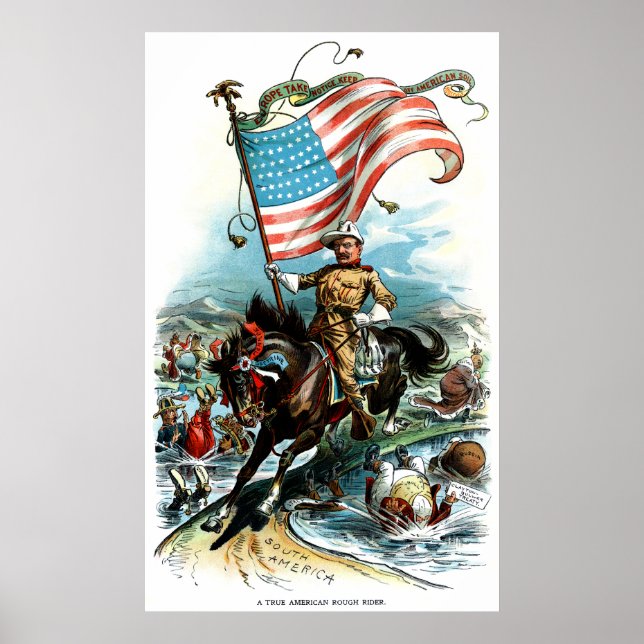 1902 Theodore Roosevelt Poster (Framsidan)
