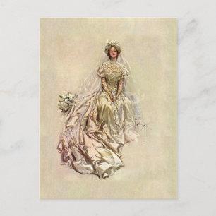 1902 ~ Vackert Bride Vykort