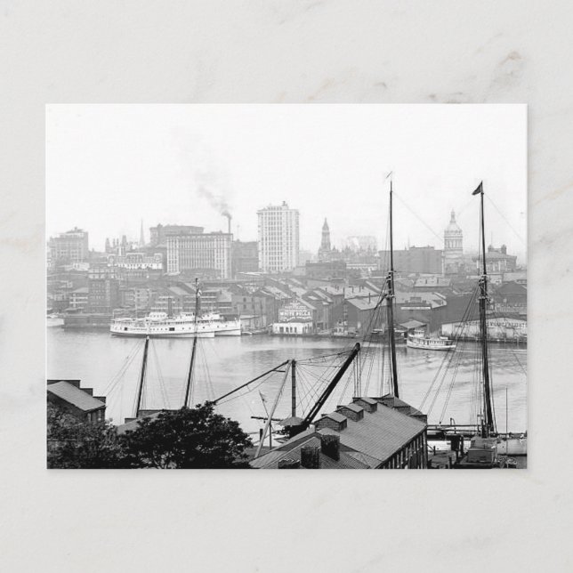 1903 Baltimore Maryland-vykort Vykort (Framsida)