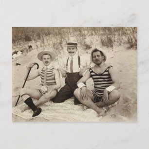1903 Beach Bums Vykort