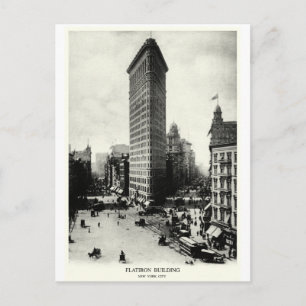 1903 Flatiron District, New York City Vykort