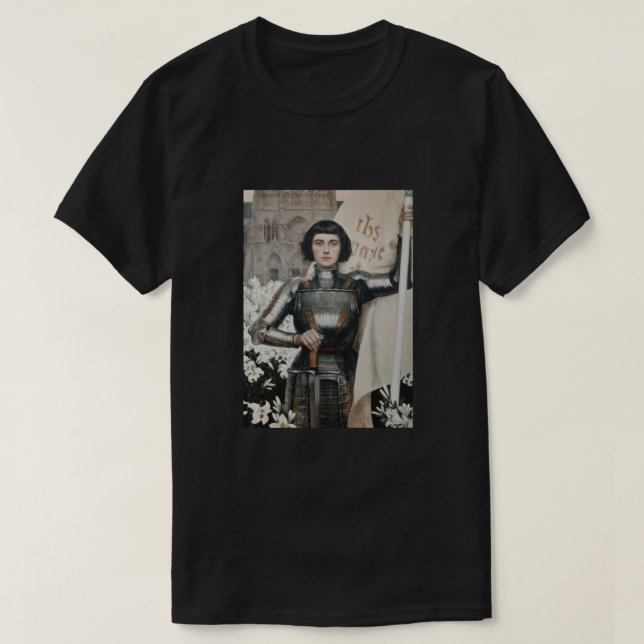 1903-graven av Joan of Arc. T Shirt (Design framsida)