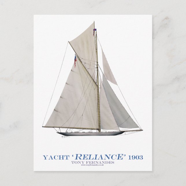 1903 Reliance Vykort (Framsida)