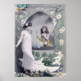 1904 Art nouveau Valentine Poster