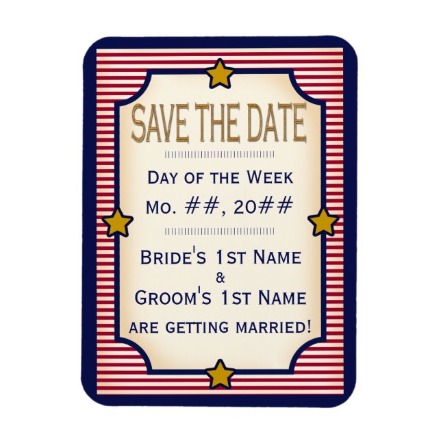 1904 Bully Pulpit (insamling av Bröllop) Magnet (Vertikal)