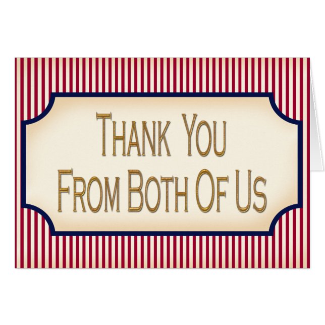 1904 Bully Pulpit (insamling av Bröllop) OBS Kort (Framsidan Horizontal)