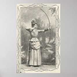 1904 Kvinnlig ärkemästare Poster