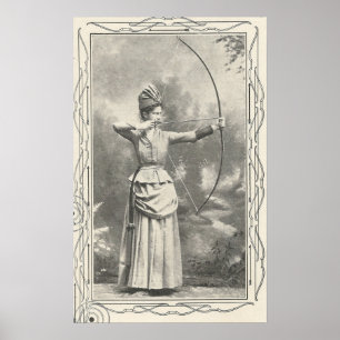 1904 Kvinnlig ärkemästare Poster