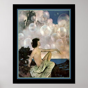 1904 Maxfield Parrish, Luft Castles Poster