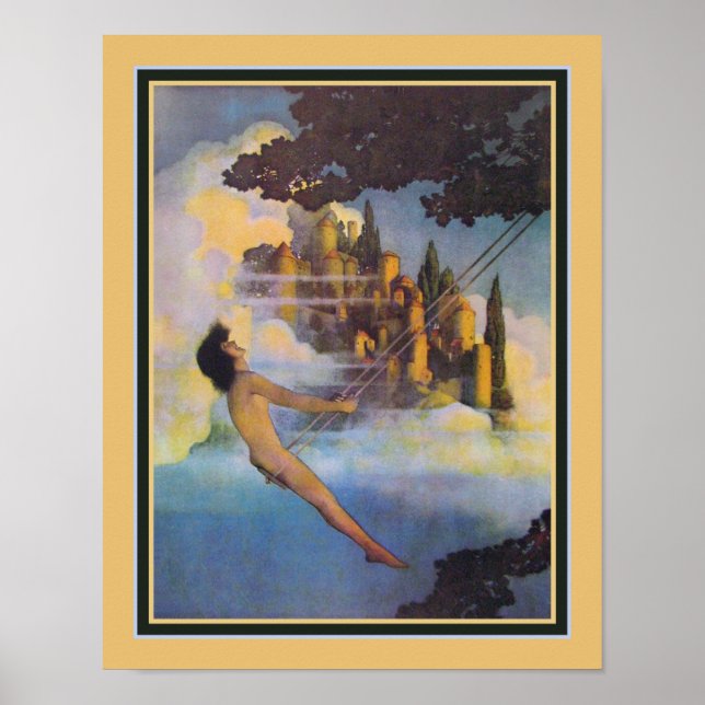 1904 Maxfield Parrish Poster (Framsidan)