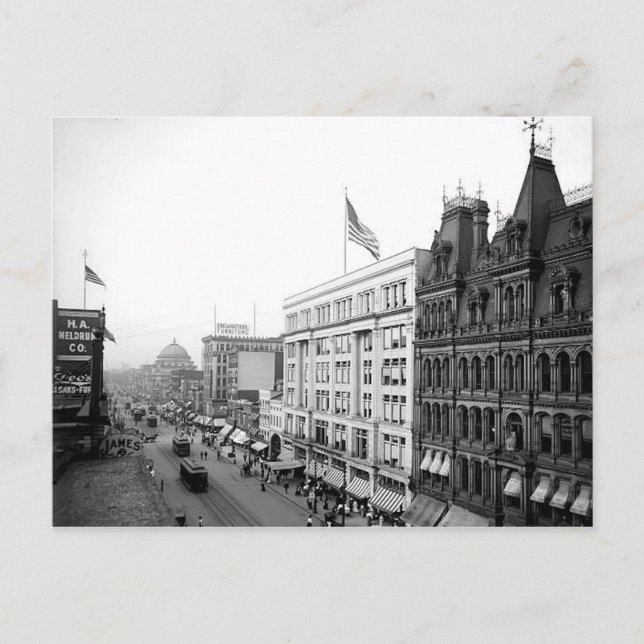 1904 St. Buffalo NY-vykort Vykort (Framsida)