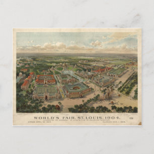 1904 St. Louis World's Fair Vykort