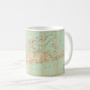 1905 Long Island Karta Mugg