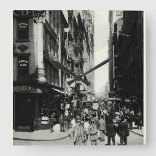 1905 Nassau Street, New York City Fyrkantig Klocka
