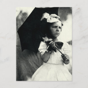 1905 Tuff Little Girl Vykort