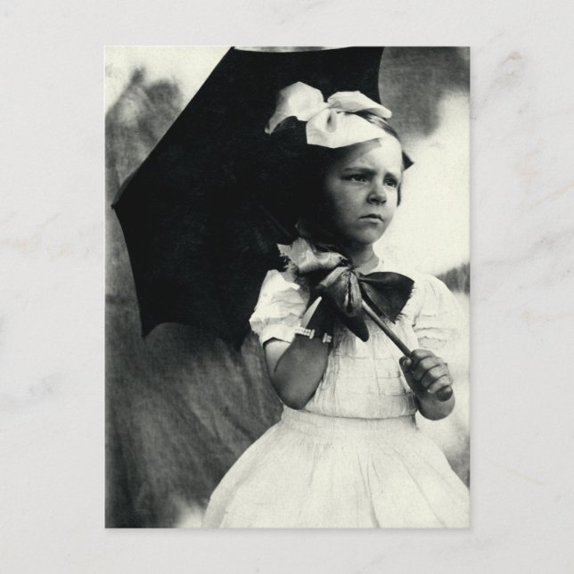 1905 Tuff Little Girl Vykort (Framsida)