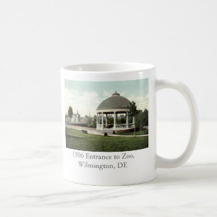 1906 hänrycka till zooen, Wilmington, DE Kaffemugg