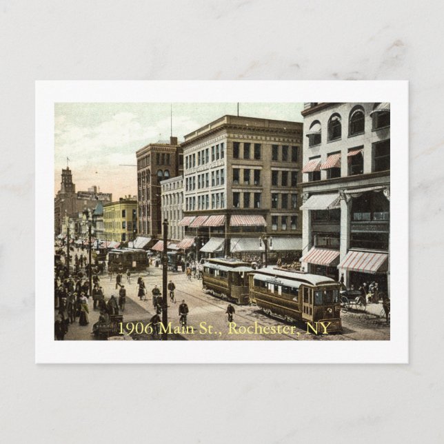 1906 Main St., Rochester, NY Vykort (Framsida)