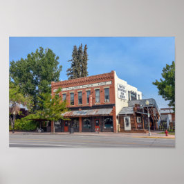 1907 års block, Lander, Wyoming Poster