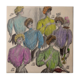 1908 Gimbels dam blouses waists no. 1 Kakelplatta