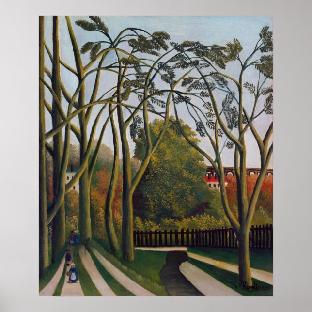 1908 Henri Rousseau Painting Poster (Framsidan)