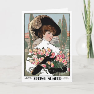 1908! VÅR NUMMER" COVERART HÄLSNING HELGKORT