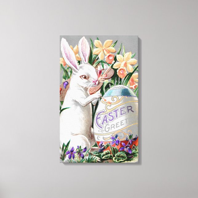 1909 "BILD POSTCARD" RABBIT SERIES CANVAS WRAP (Framsida)