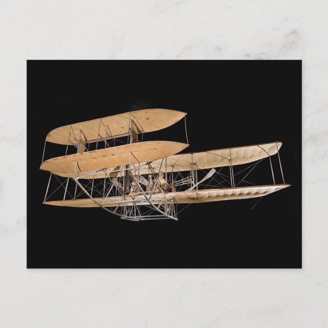 1909 Wright Military Flyer Vykort (Framsida)