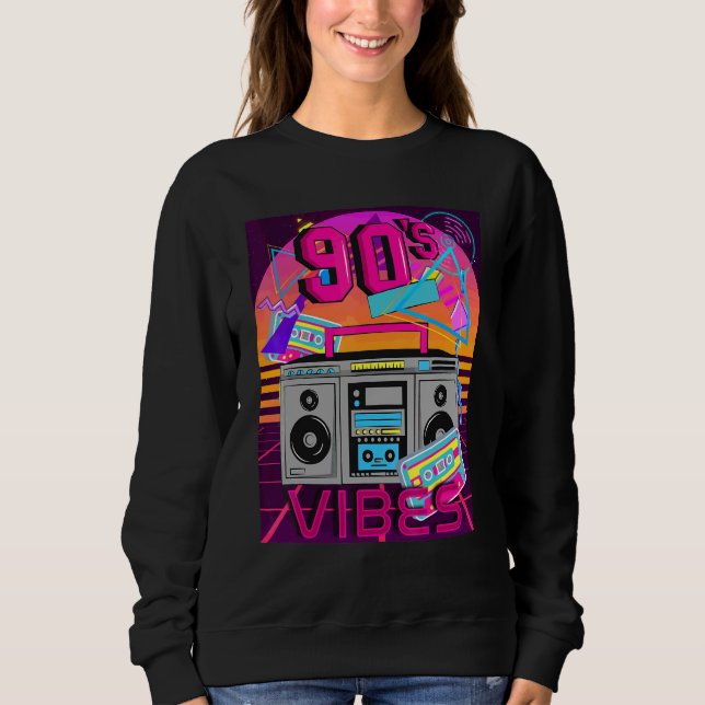 190-talets visare för 90-talets musik... t shirt (Framsida)