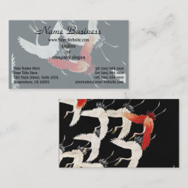 1910-1920 Furisode med en myriad av flodstränder Visitkort