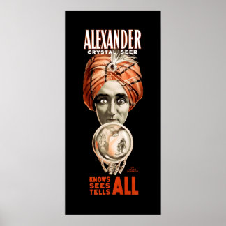 1910 ALEXANDER SEER POSTER