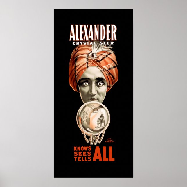 1910 ALEXANDER SEER POSTER (Framsidan)