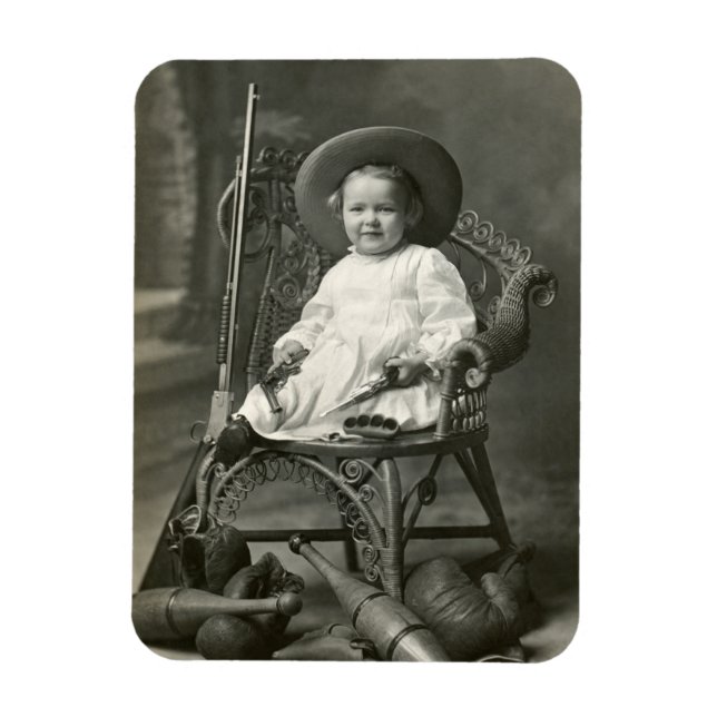1910 Amerikanska Tomboy Magnet (Vertikal)