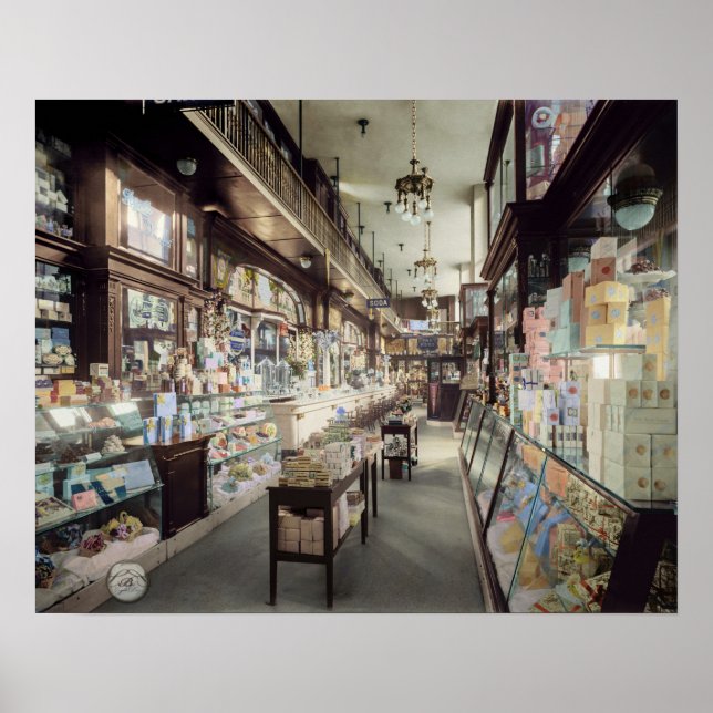 1910 Apotek - Pennsylvania Station, New York Poster (Framsidan)