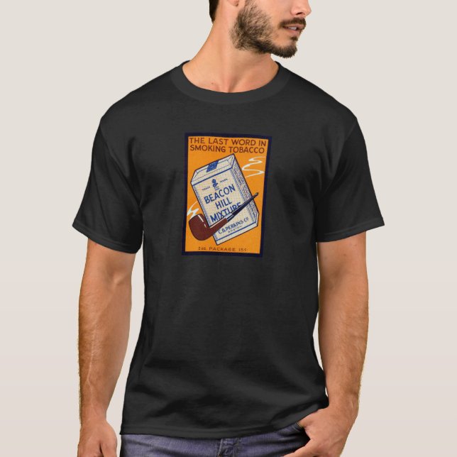 1910 Beacon Backe Pipe Tobacco Tee Shirt (Framsida)
