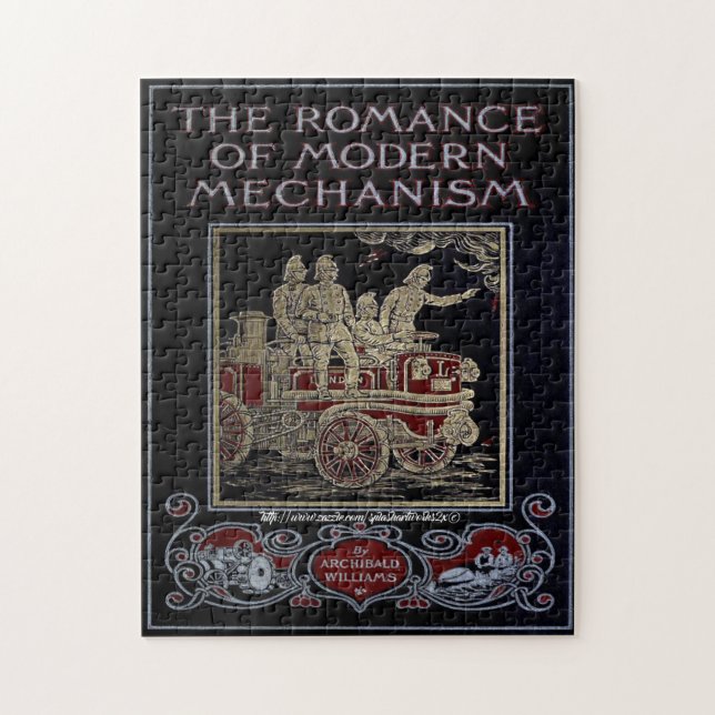 "1910 Fire Fighting Puzzle" Pussel (Vertikal)