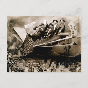1910 Flygning över Portland Vykort
