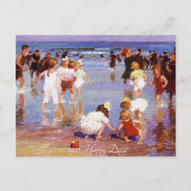 "1910 Happy Days-EH Potthast" Vykort (Framsida)