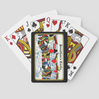 1910 Kung poker-kort för personligt bruk Casinokort