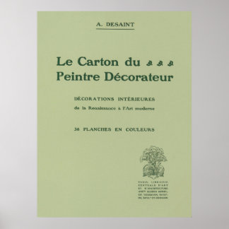 1910 Le Carton Du Peintre Omslagsaffisch Poster