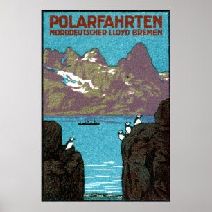 1910 Poster av marinsoldat