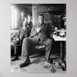 1910. Vintage Photo Poster