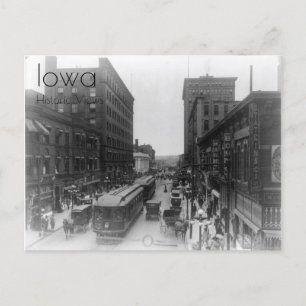 1910 Vy över vykort för filmer i centrala städer